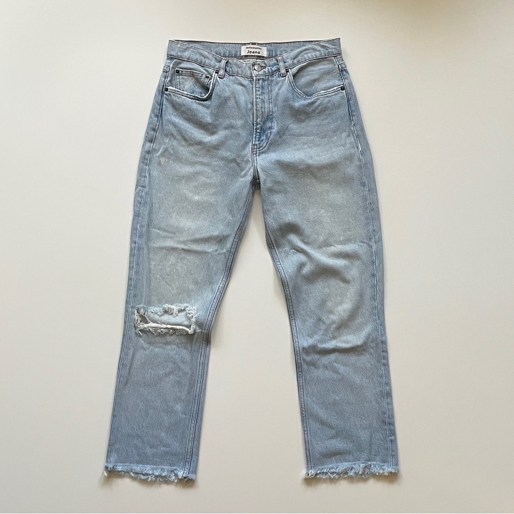 Reformation Light Blue Jeans